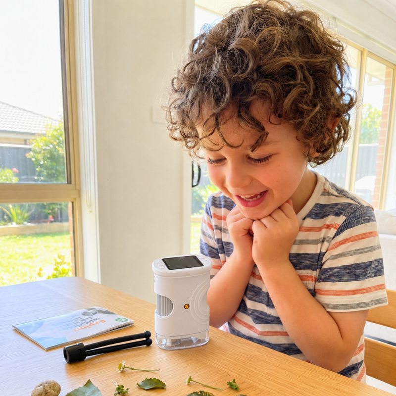 WonderScope™ Mighty Explorer Kids Digital Microscope